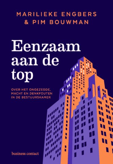Boekcover Eenzaam aan de top